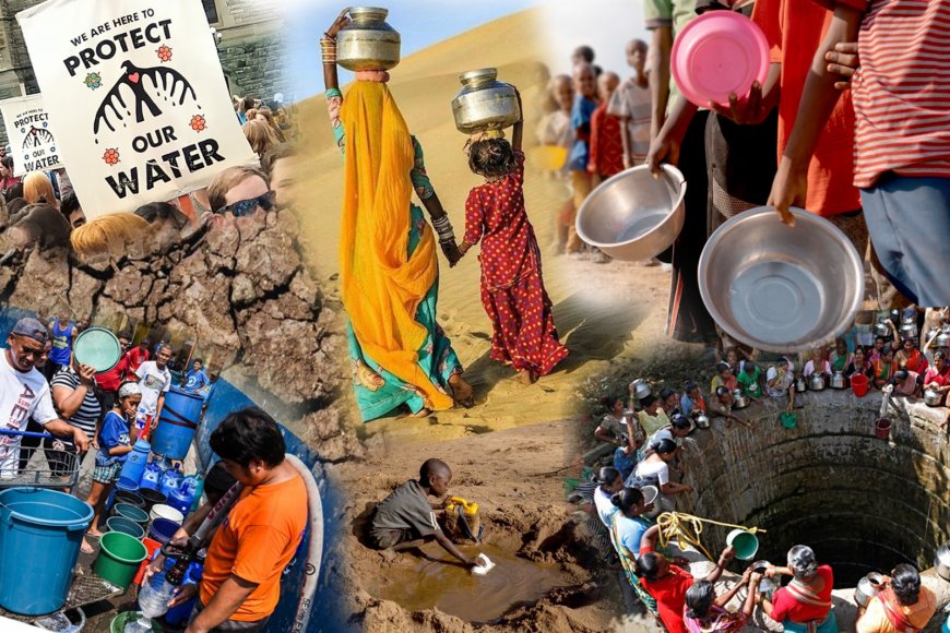 Water scarcity hurting 2.2 billion people